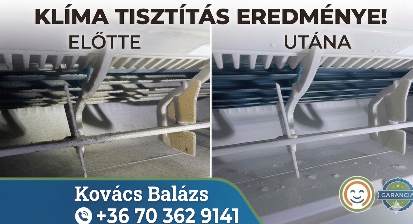 Klímatisztítás folyamata